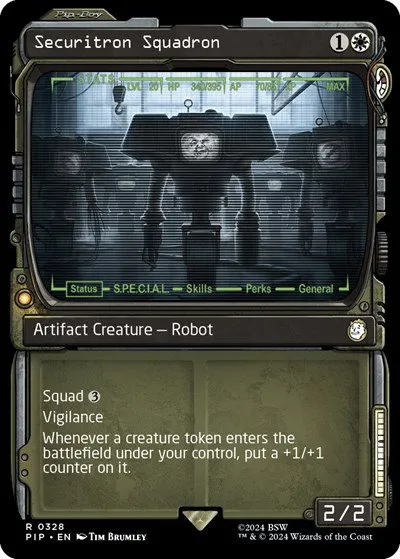 Securitron Squadron - Foil