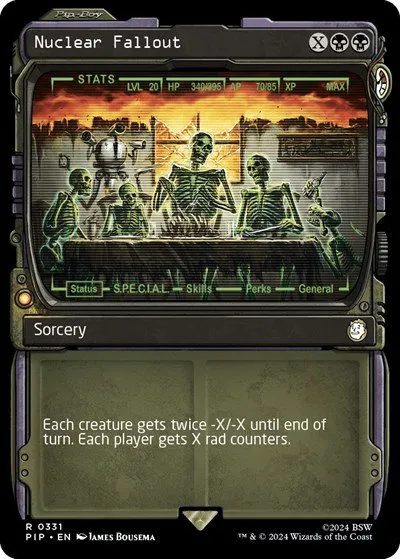 Nuclear Fallout - Foil