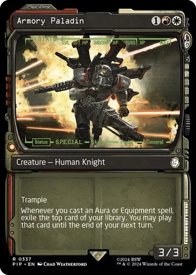 Armory Paladin - Foil