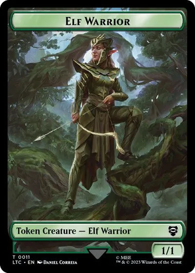 Elf Warrior // Insect Double-Sided Token - Normal Elf Warrior Insect Doub