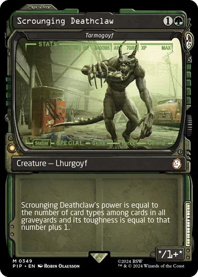 Scrounging Deathclaw - Tarmogoyf - Foil
