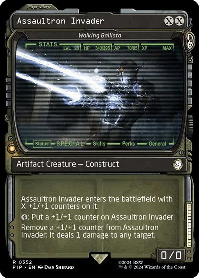 Assaultron Invader - Walking Ballista