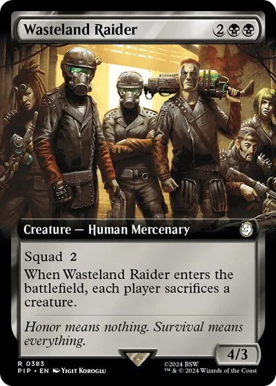 Wasteland Raider - Foil