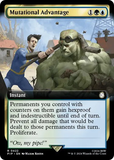 Mutational Advantage - Foil