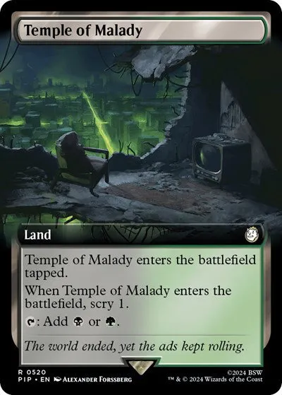 Temple of Malady - Foil