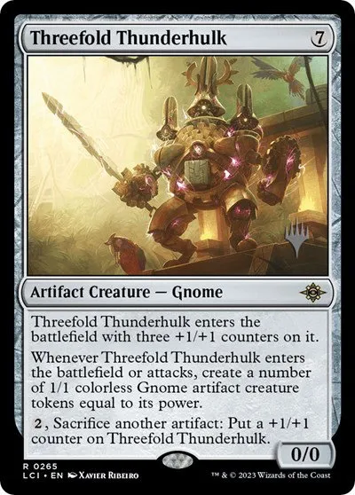 Threefold Thunderhulk - Foil