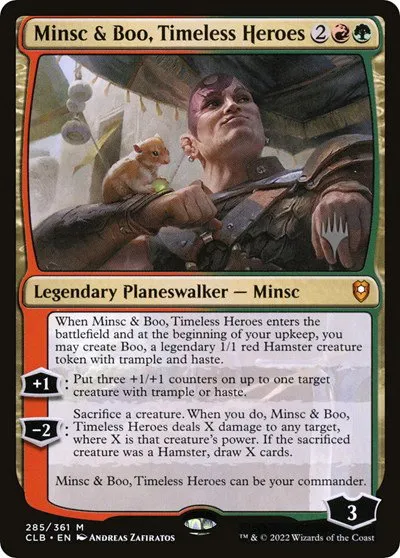 Minsc & Boo, Timeless Heroes - Normal Minsc Boo Timeless Hero