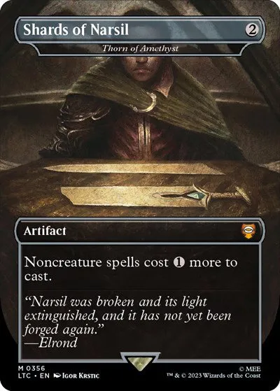 Shards of Narsil - Thorn of Amethyst - Foil