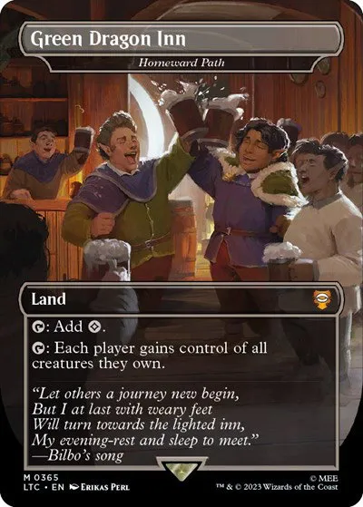 Green Dragon Inn - Homeward Path - Foil