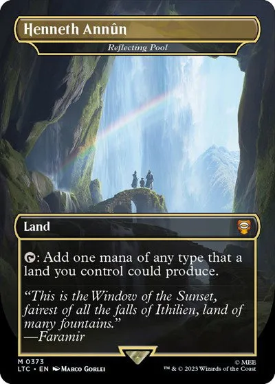 Henneth Annun - Reflecting Pool - Foil