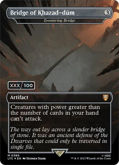 Bridge of Khazad-dum - Ensnaring Bridge - Serial Numbered