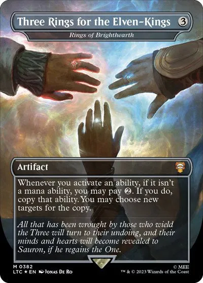 Three Rings for the Elven-Kings - Rings of Brighthearth - Surge Foil