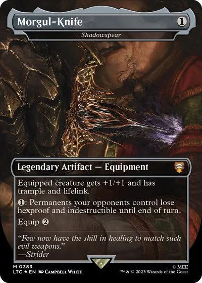 Morgul-Knife - Shadowspear - Surge Foil