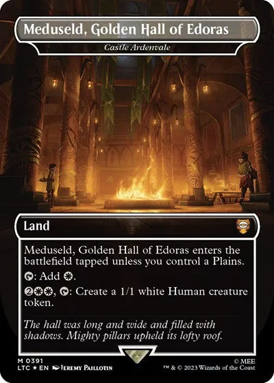Meduseld, Golden Hall of Edoras - Castle Ardenvale - Surge Foil