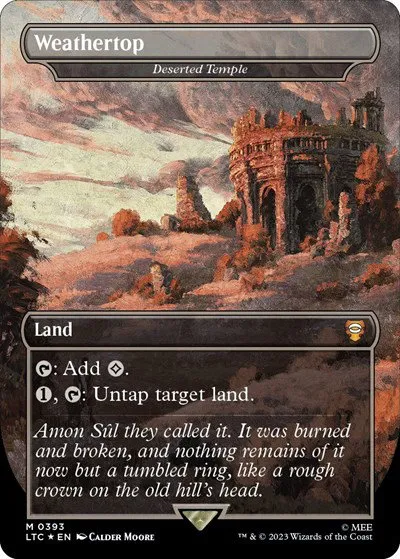 Weathertop - Deserted Temple - Surge Foil
