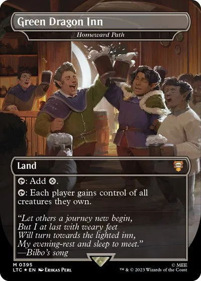 Green Dragon Inn - Homeward Path - Surge Foil