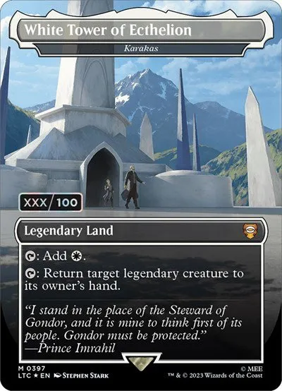 White Tower of Ecthelion - Karakas - Serial Numbered
