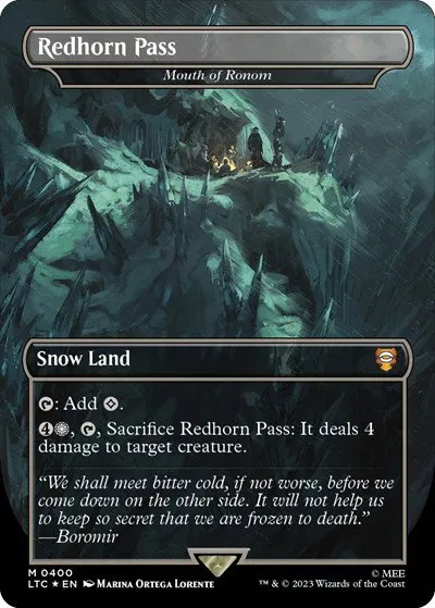 Redhorn Pass - Mouth of Ronom - Surge Foil