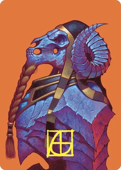 Neheb, the Eternal Art Card - Gold Stamped Signature