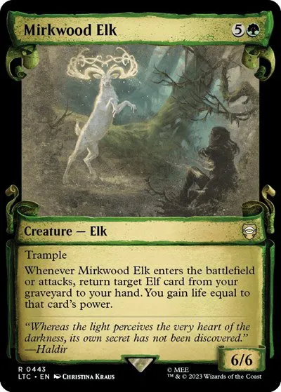 Mirkwood Elk - Foil