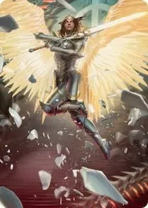 Archangel Elspeth Art Card
