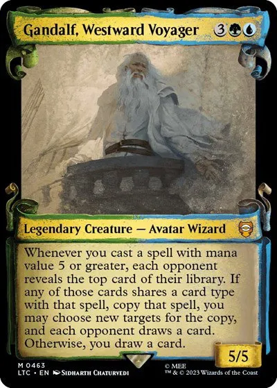 Gandalf, Westward Voyager - Foil