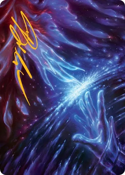 Transcendent Message Art Card - Gold Stamped Signature