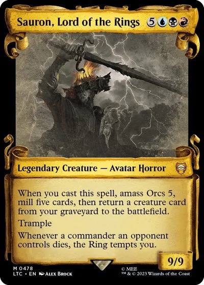Sauron, Lord of the Rings - Foil
