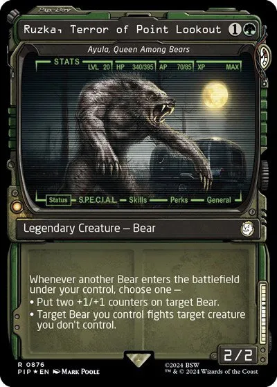 Ruzka, Terror of Point Lookout - Ayula, Queen Among Bears