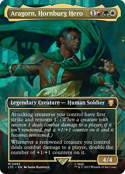 Aragorn, Hornburg Hero