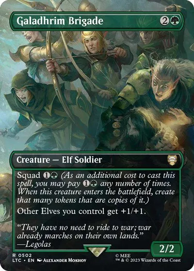 Galadhrim Brigade - Foil