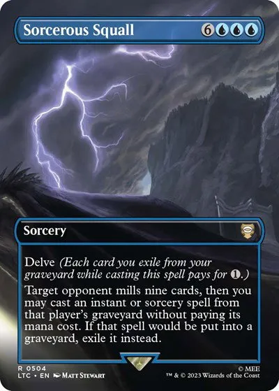 Sorcerous Squall - Foil