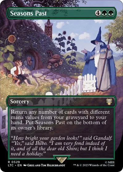 Seasons Past - Foil