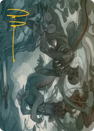 Emry, Lurker of the Loch Art Card - Gold Stamped Signature
