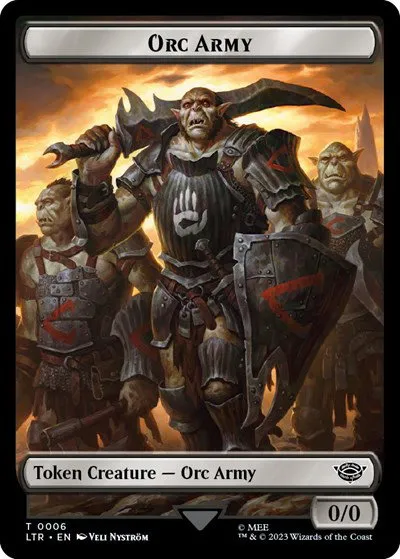 Orc Army Token - Normal Orc Army Token