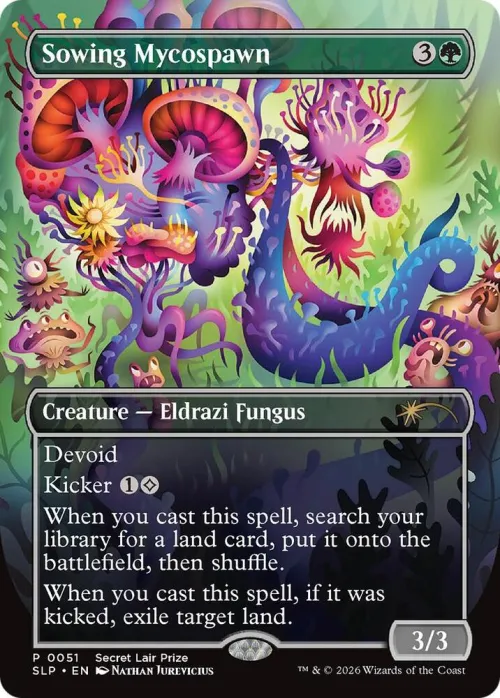 Sowing Mycospawn - Foil