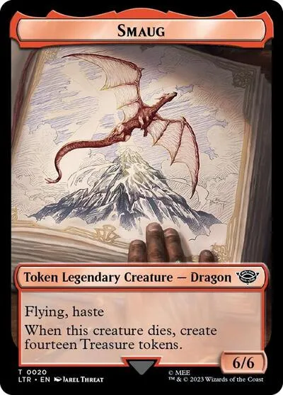 Smaug // Food (0024) Double-Sided Token