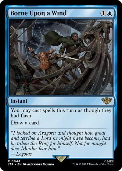 Borne Upon a Wind - Foil