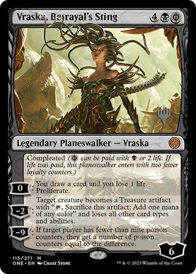 Vraska, Betrayal's Sting - Foil
