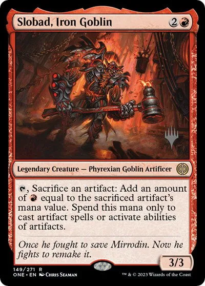 Slobad, Iron Goblin - Foil