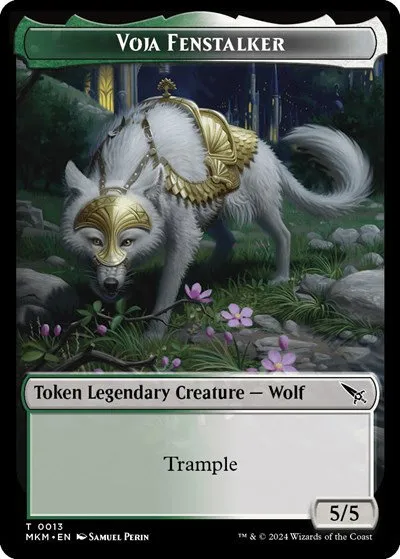 Voja Fenstalker Token - Normal Voja Fenstalker Token