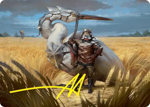 Skyknight Squire Art Card - Stamped Signature