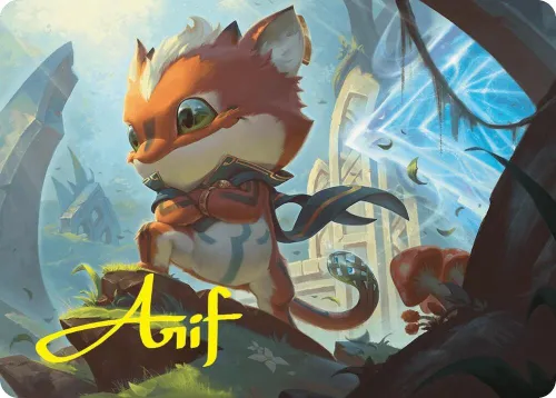 Loot, Exuberant Explorer Art Card - Gold Stamped Signature