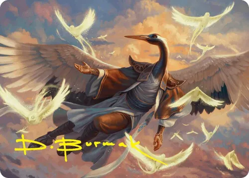 Kykar, Zephyr Awakener Art Card - Gold Stamped Signature