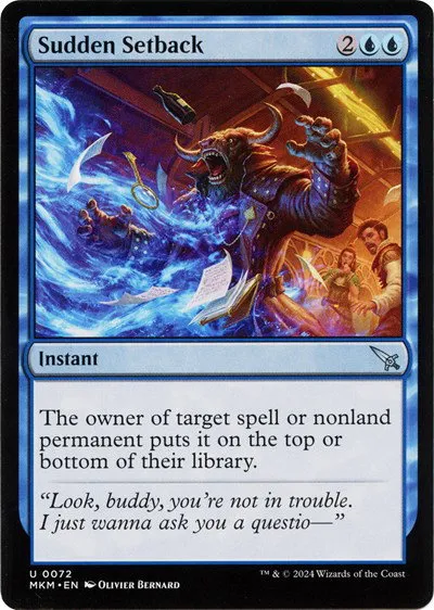 Sudden Setback - B Foil
