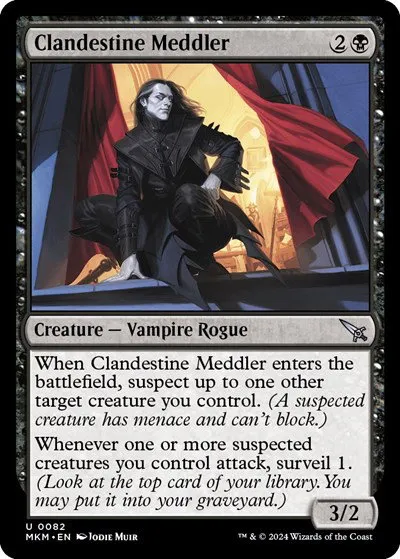 Clandestine Meddler - A Foil