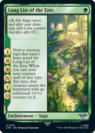 Long List of the Ents - Foil
