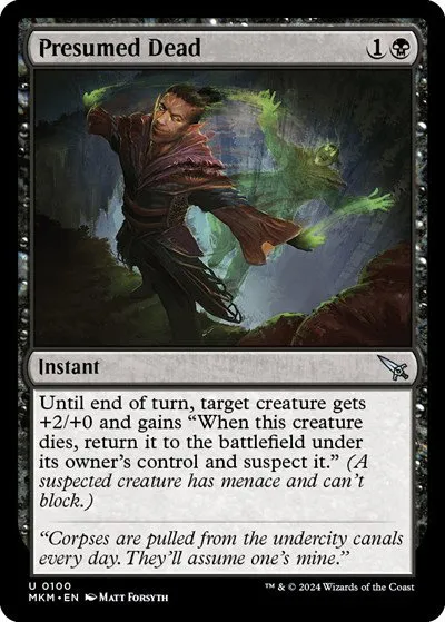 Presumed Dead - Foil