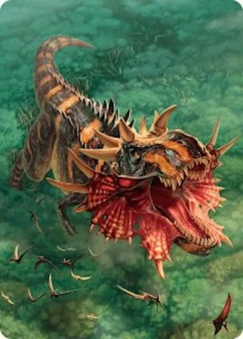 Gigantosaurus Art Card