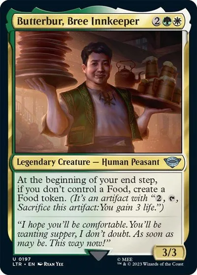 Butterbur, Bree Innkeeper - Foil